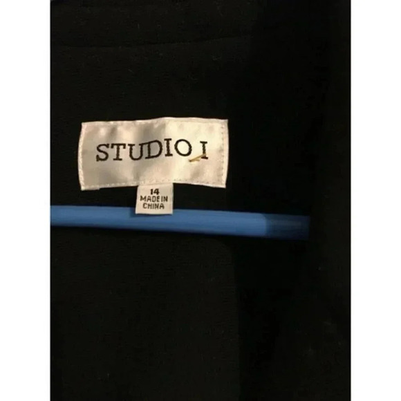 Studio 1 ladies jacket color black size 14 bust 38 - Picture 10 of 12